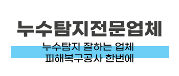 수원시 영통구 누수탐지·피해복구 전문